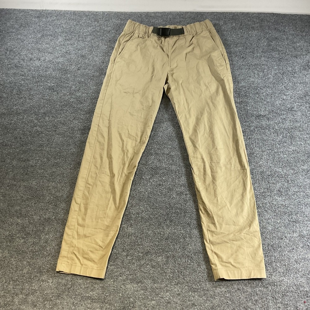 Oakley Mens Khaki Tan Regular Fit Climbing Pants Integrated Belt US XS JPN S